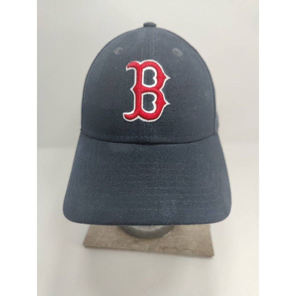 Boston Red Sox New Era Adjustable Strapback MLB Men's Hat cap Polyester Blue Red